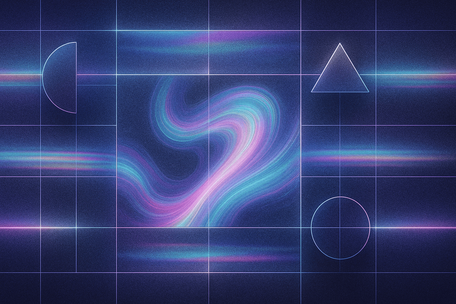Abstract backdrop for operations timeline