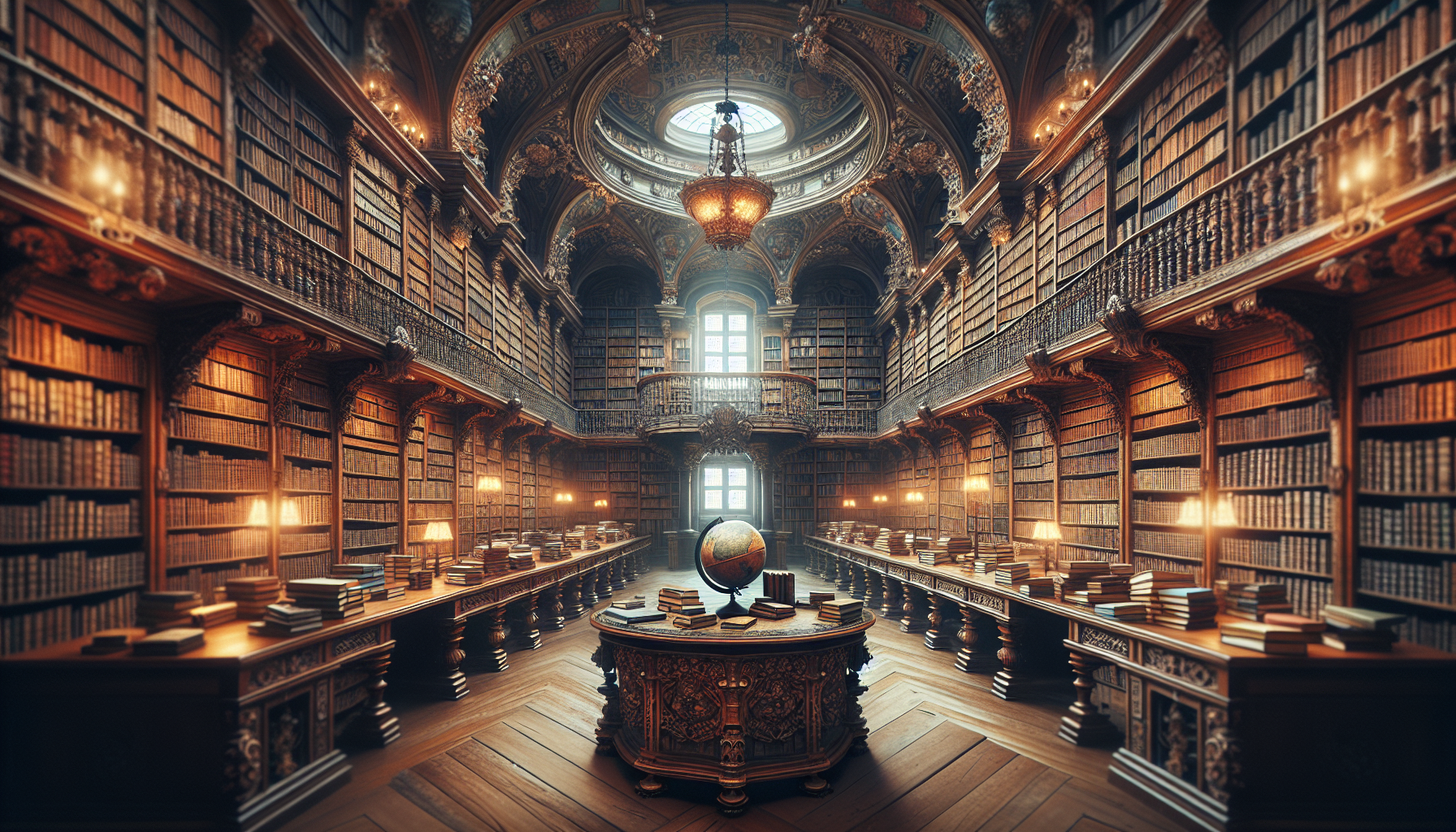 bookshelves filled with books