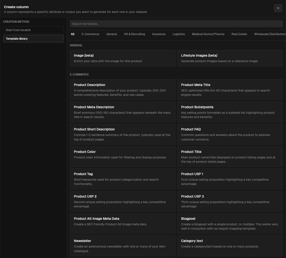Chaining generated fields